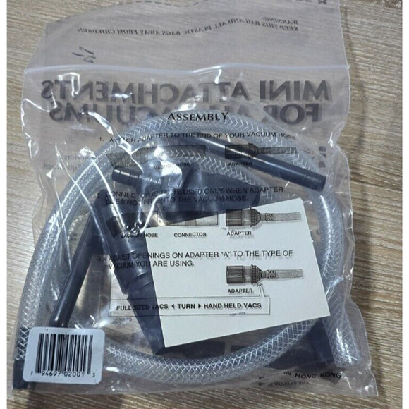 Micro Vacuum Attachment Kit - 7 Piece - Picture 2 of 2